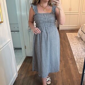 Nap Style Dress Midi Length Size Large